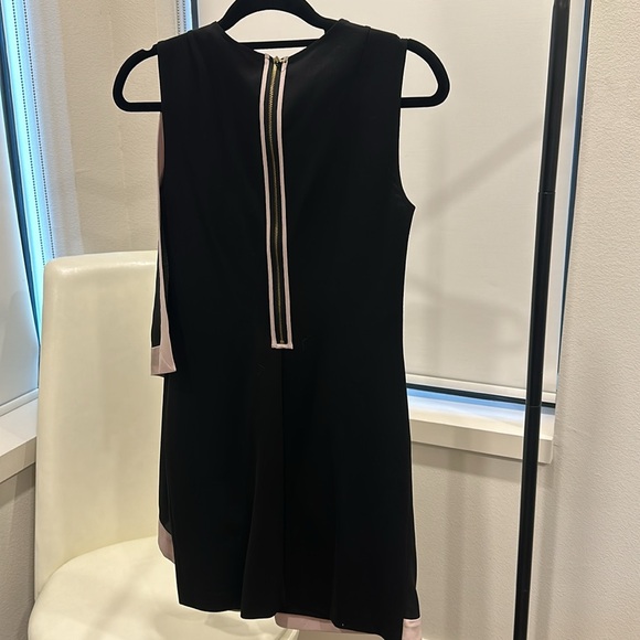 Ted Baker dress • size: 0 • cute “cape” detail on one side + gold buttons - Picture 5 of 7